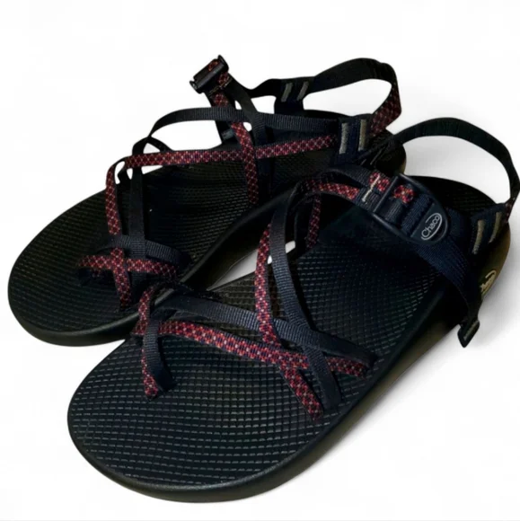 Chaco | Shoes | Chaco Zx2 Sport Classic Bluered Strappy  display picture 2